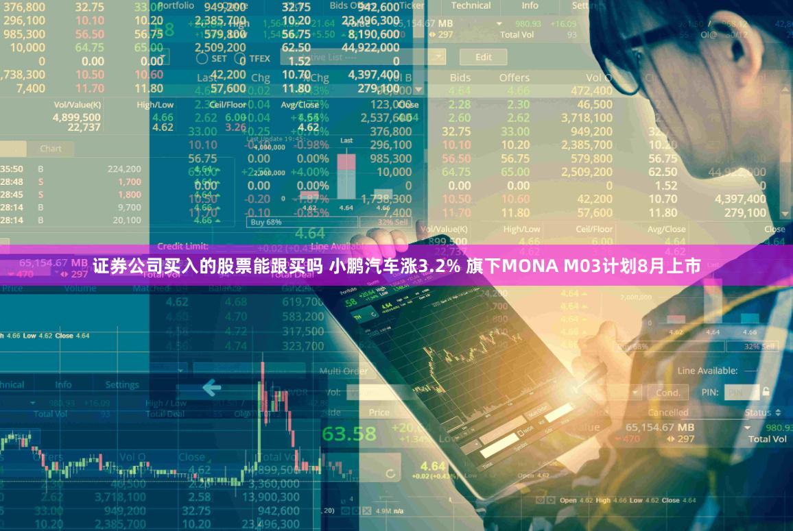 证券公司买入的股票能跟买吗 小鹏汽车涨3.2% 旗下MONA M03计划8月上市