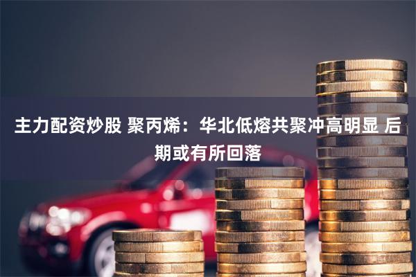 主力配资炒股 聚丙烯：华北低熔共聚冲高明显 后期或有所回落